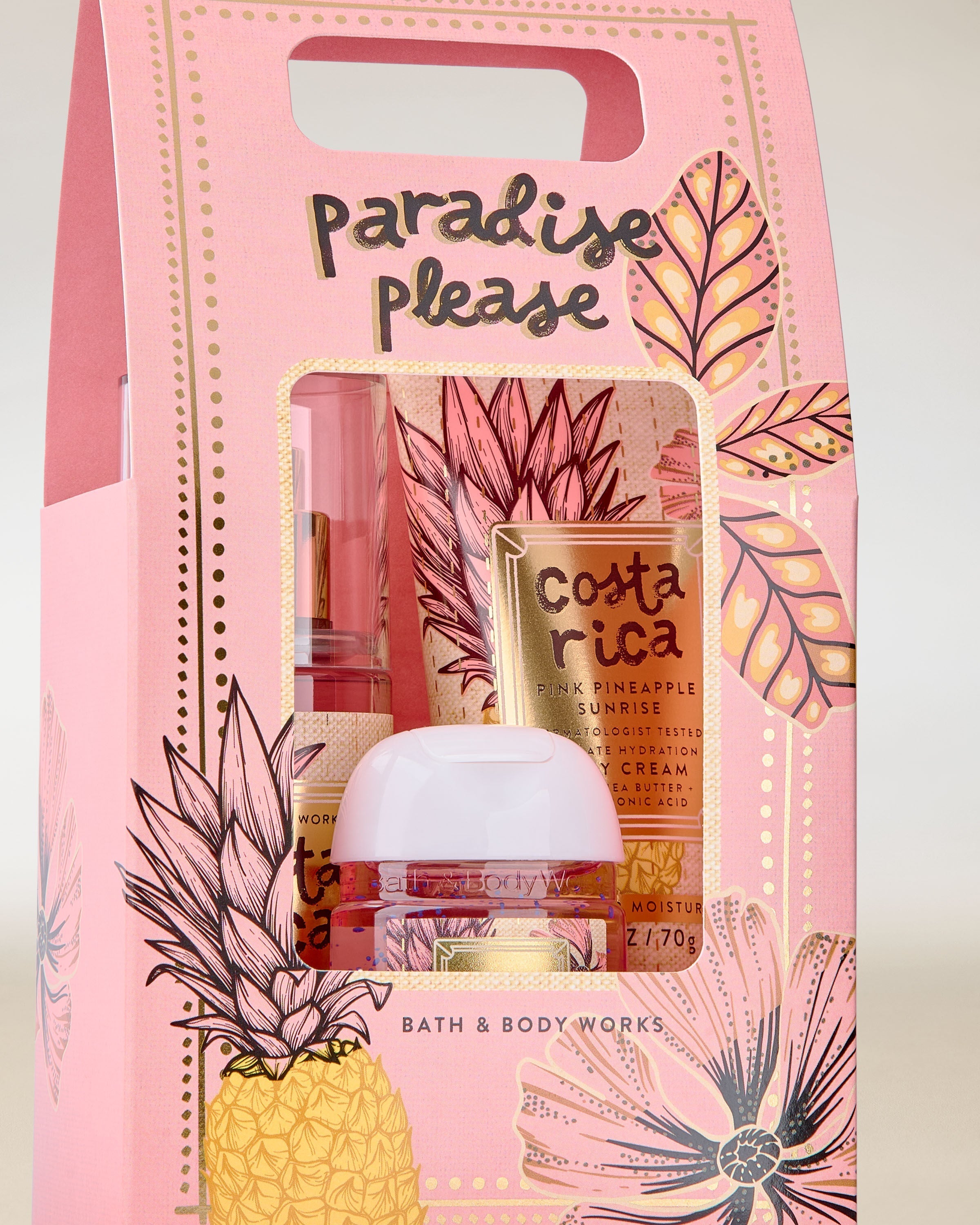 Pink Pineapple Sunrise Mini Gift Set