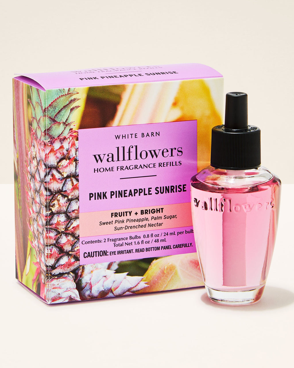 Pink Pineapple Sunrise Wallflowers Refills 2-Pack