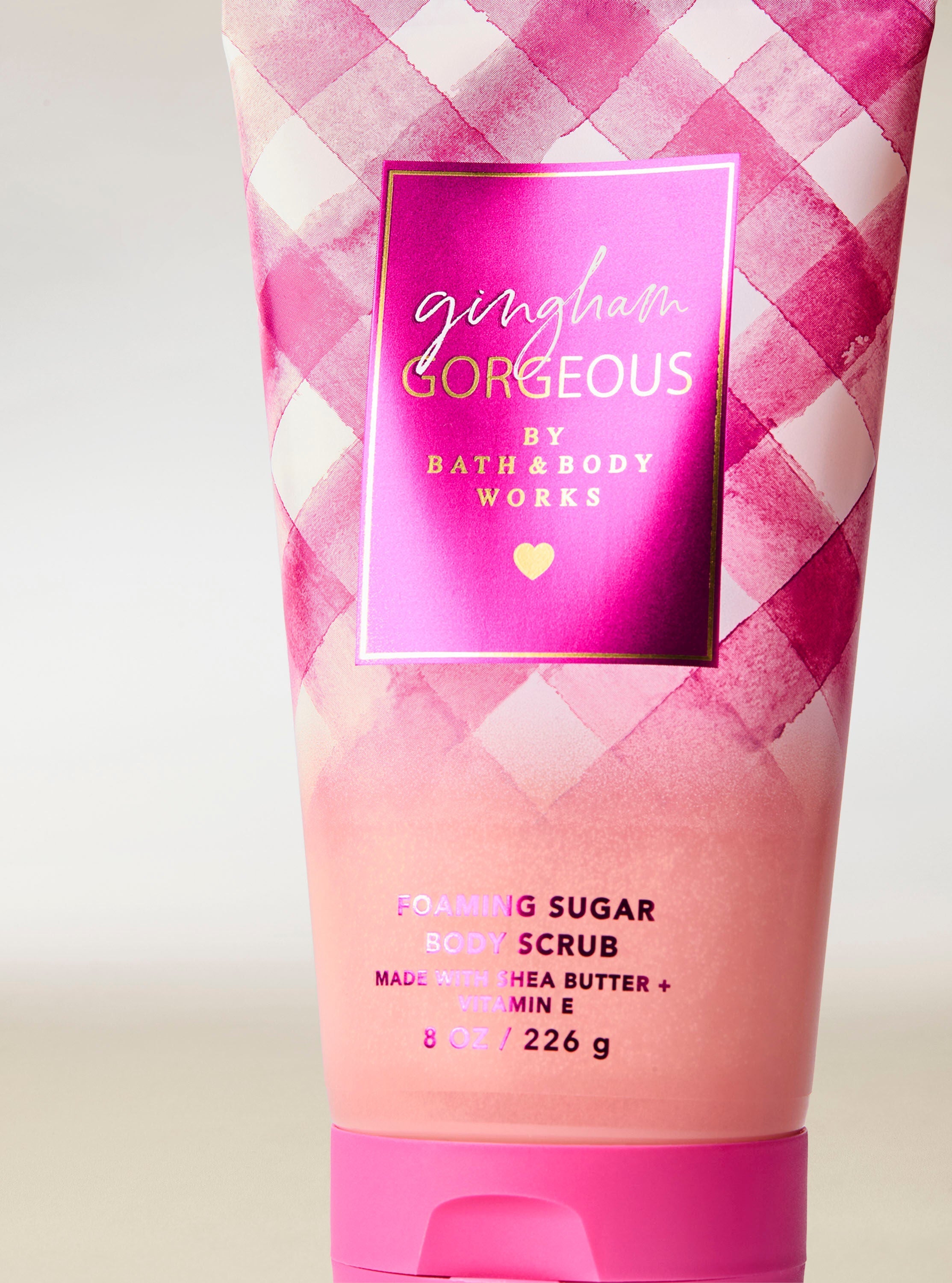 Gingham Gorgeous By Bath & Body Works Foaming Sugar Scrub