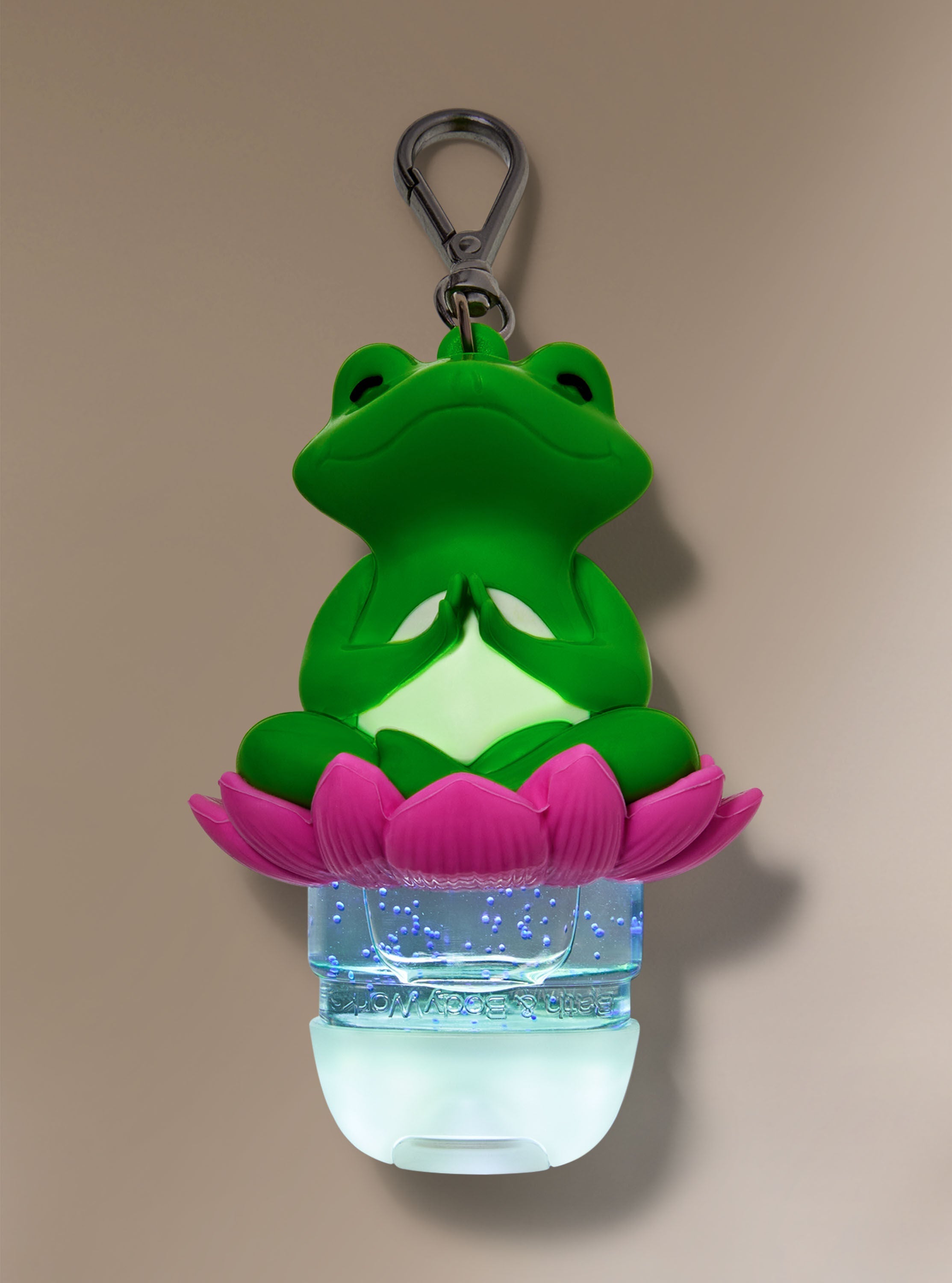 Light-up Yoga Frog PocketBac Holder