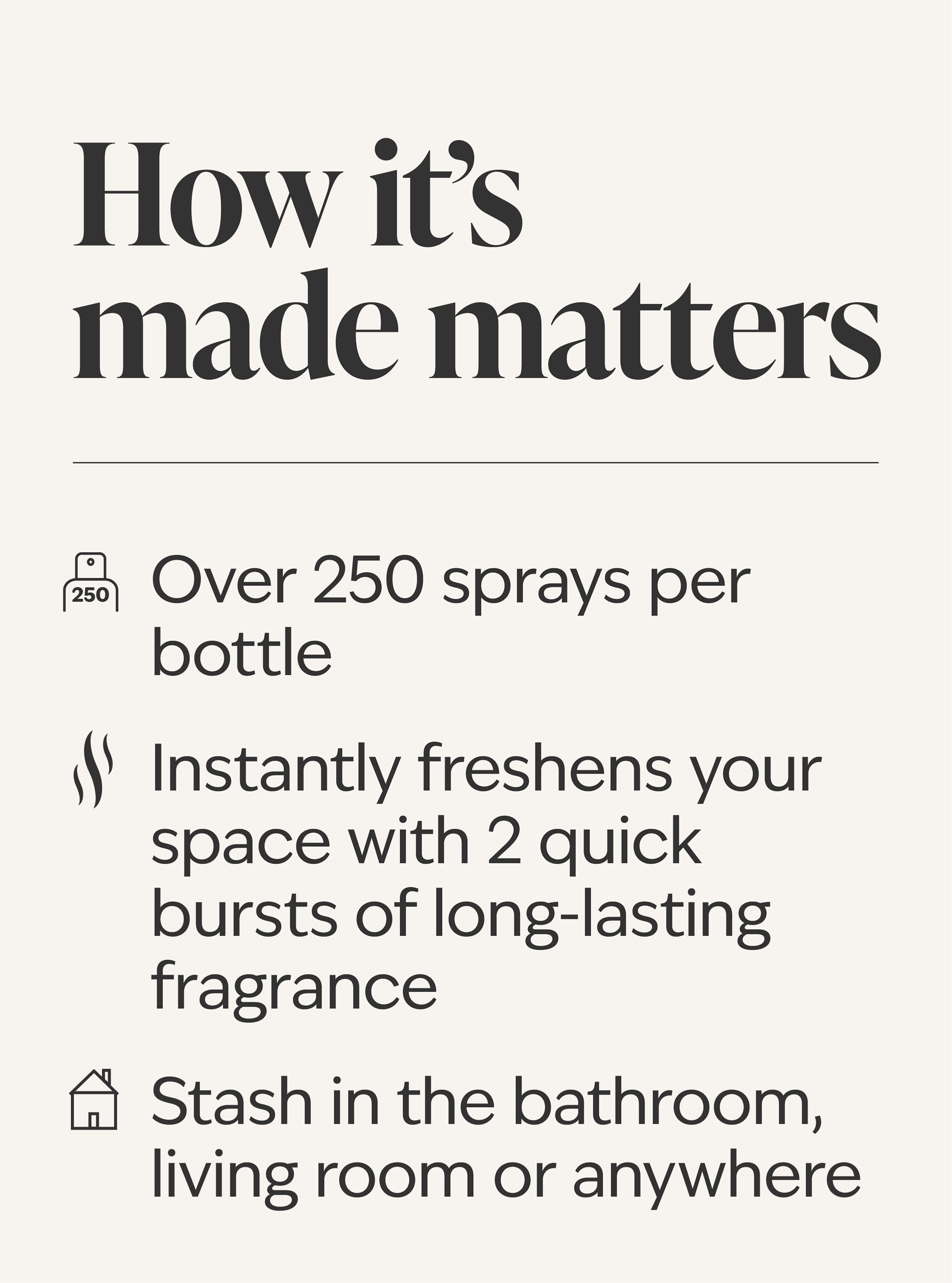 Fresh Sheets Concentrated Room Spray