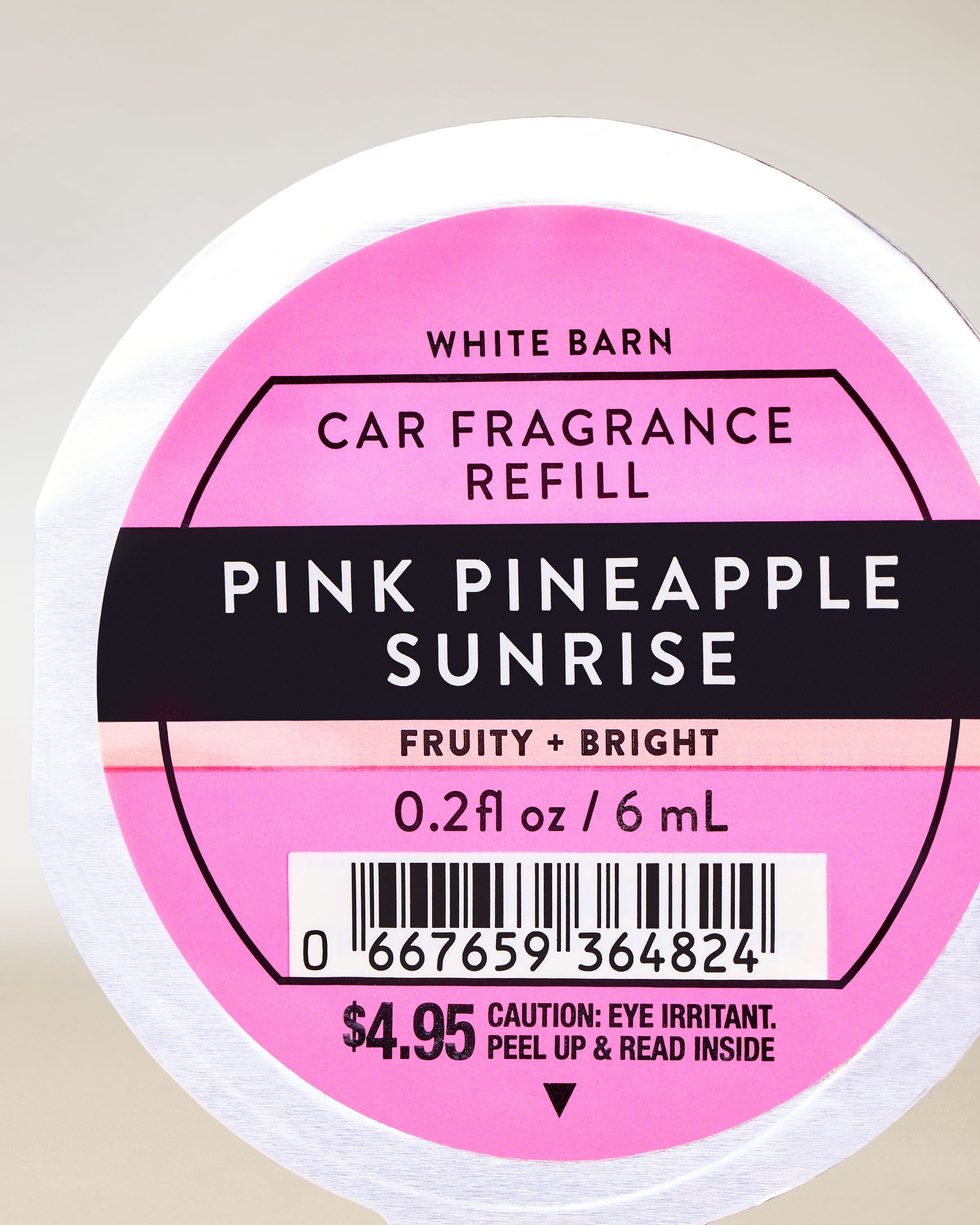 Pink Pineapple Sunrise Car Fragrance Refill