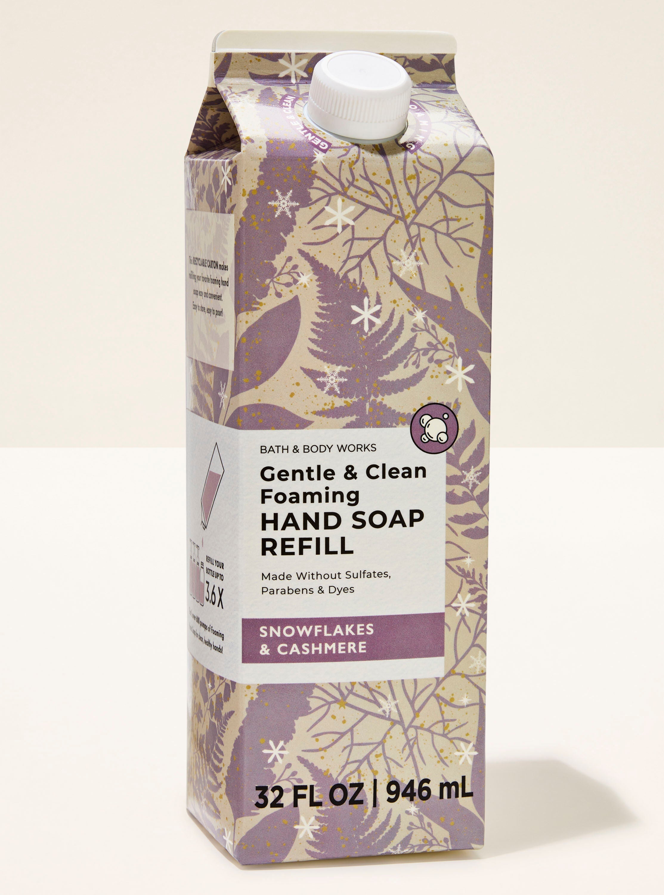 Snowflakes & Cashmere Gentle & Clean Foaming Refill