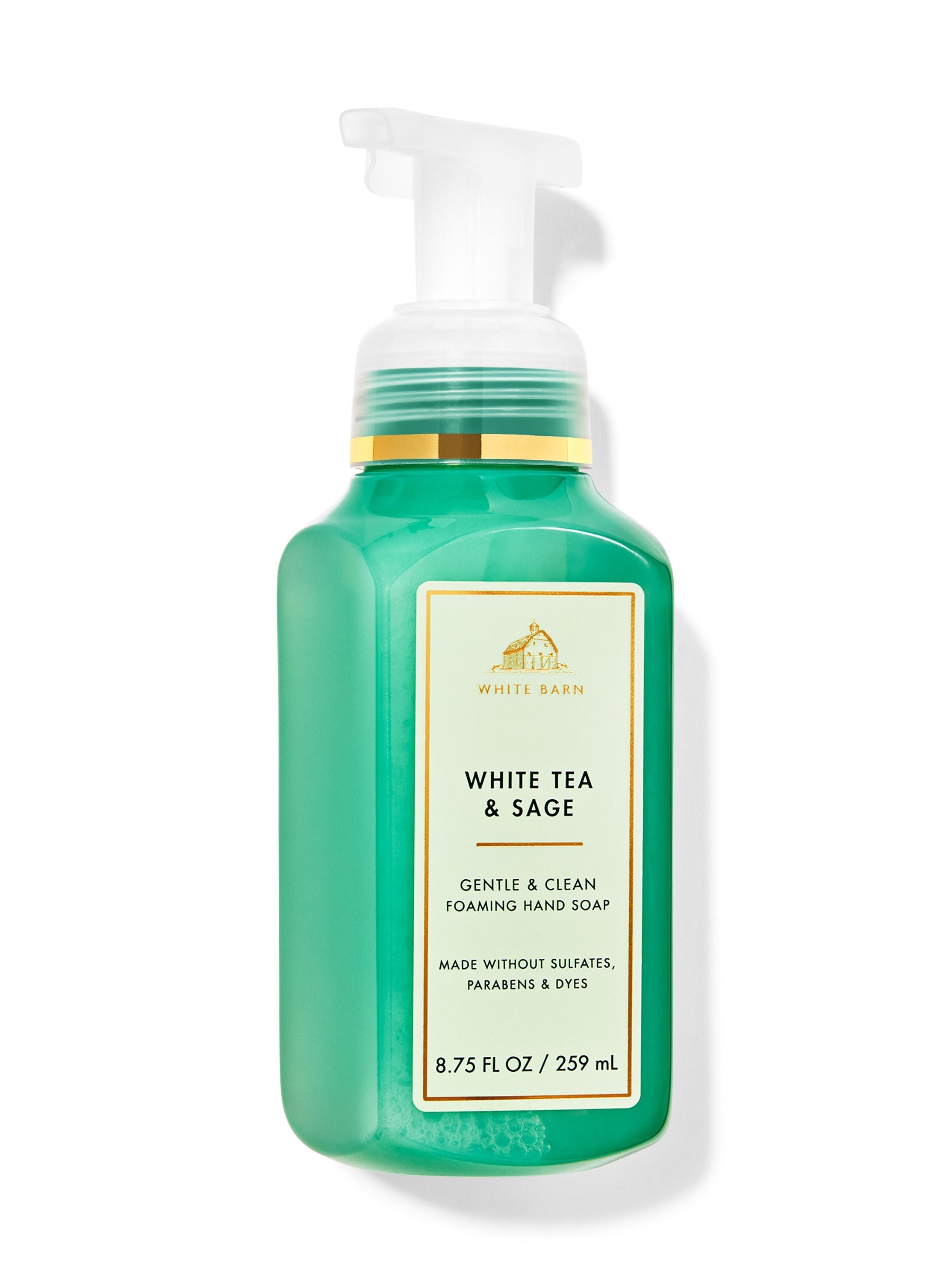 White Tea & Sage Gentle & Clean Foaming Hand Soap