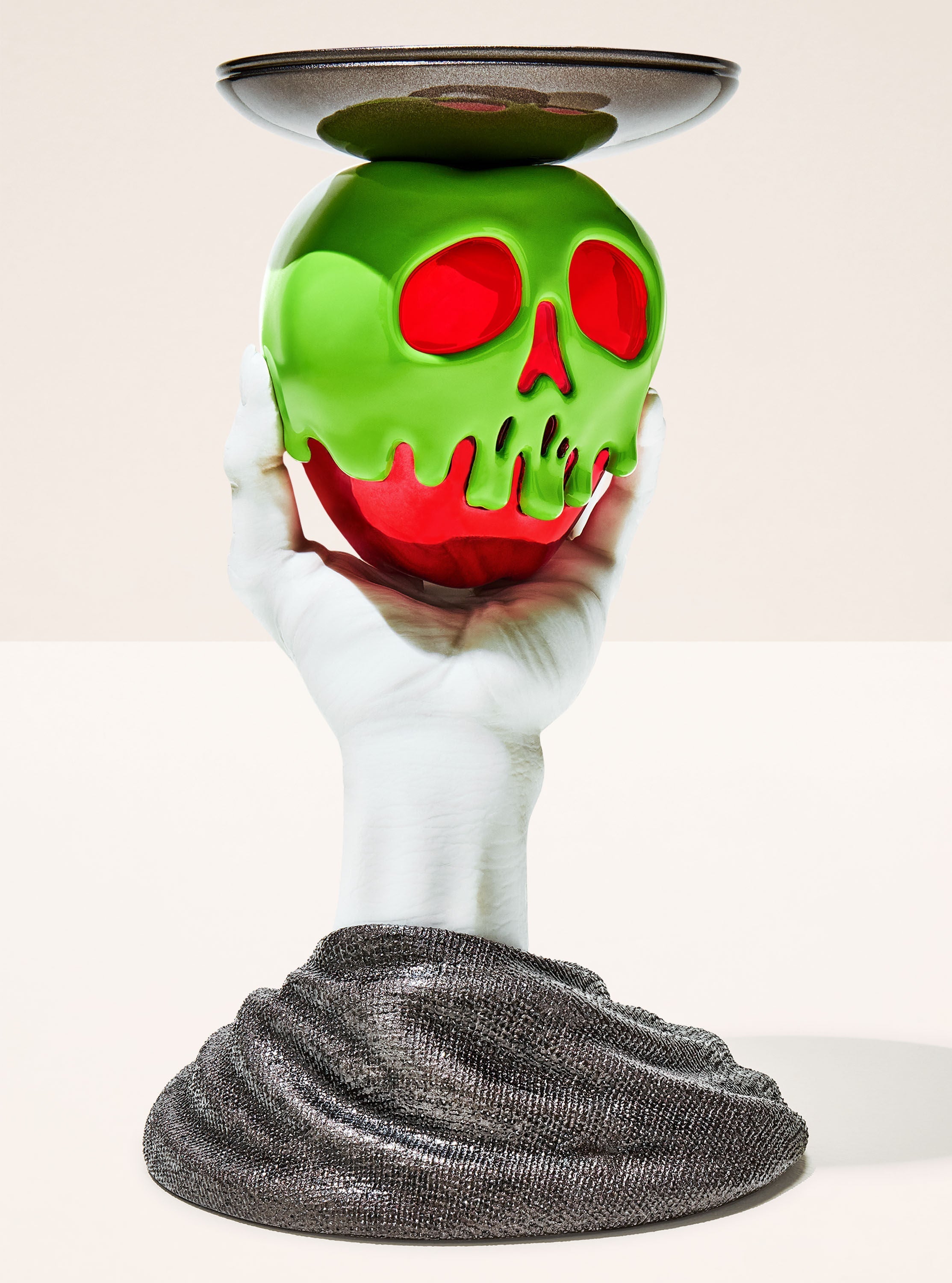 Evil Queen Poison Apple 3-Wick Candle Holder
