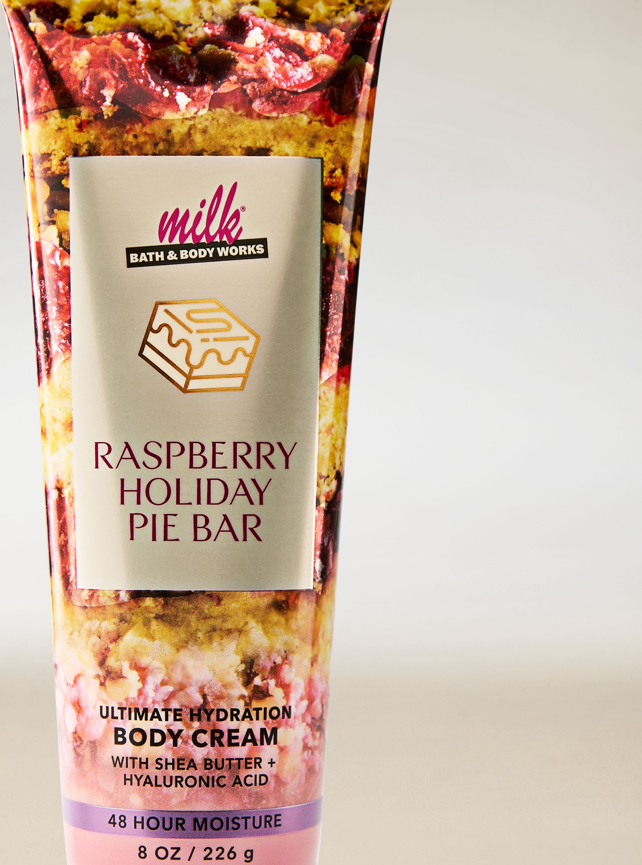 Raspberry Holiday Pie Bar Ultimate Hydration Body Cream
