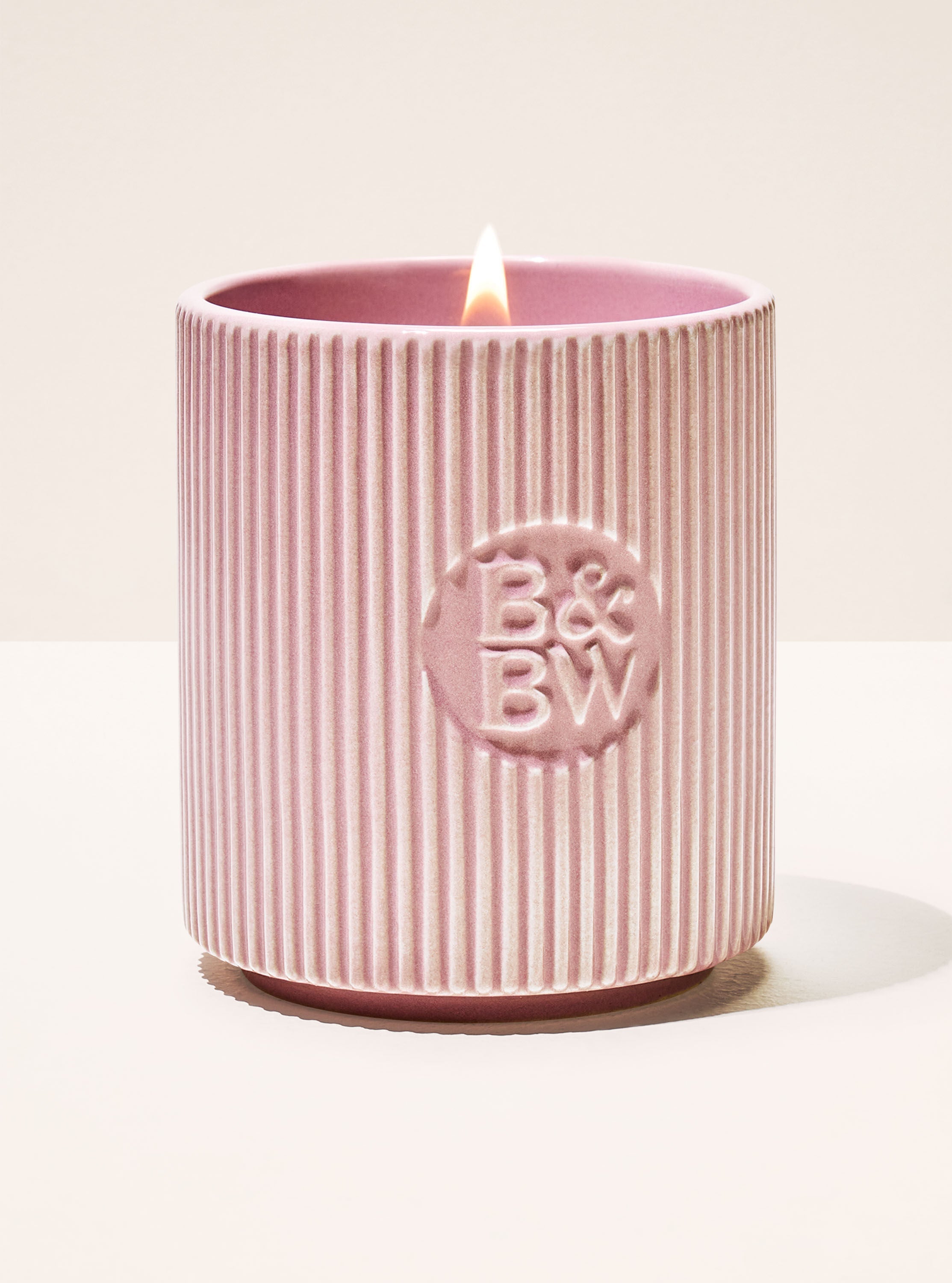 Pink Lavender & Espresso Single Wick Candle