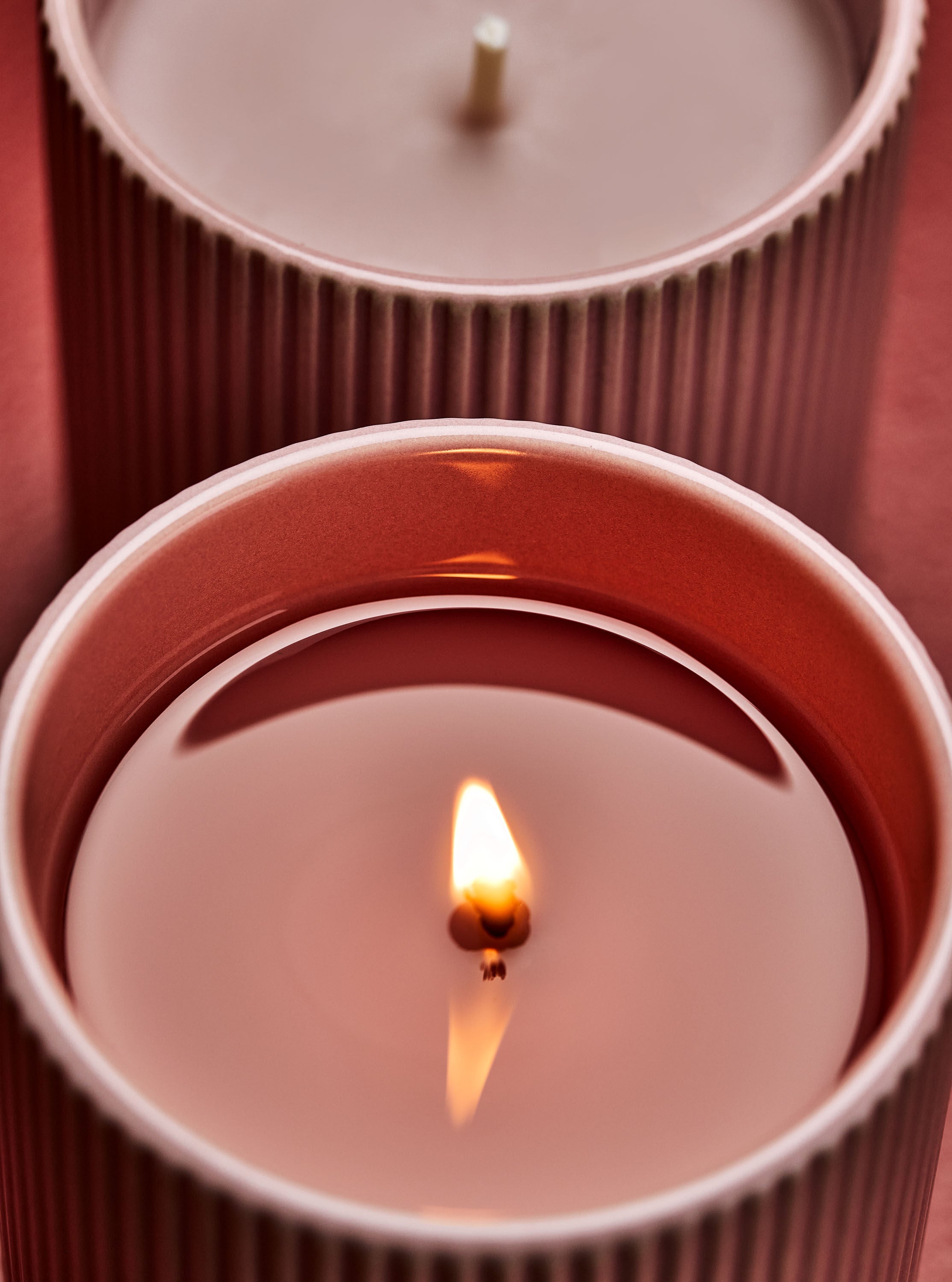 Pink Lavender & Espresso Single Wick Candle