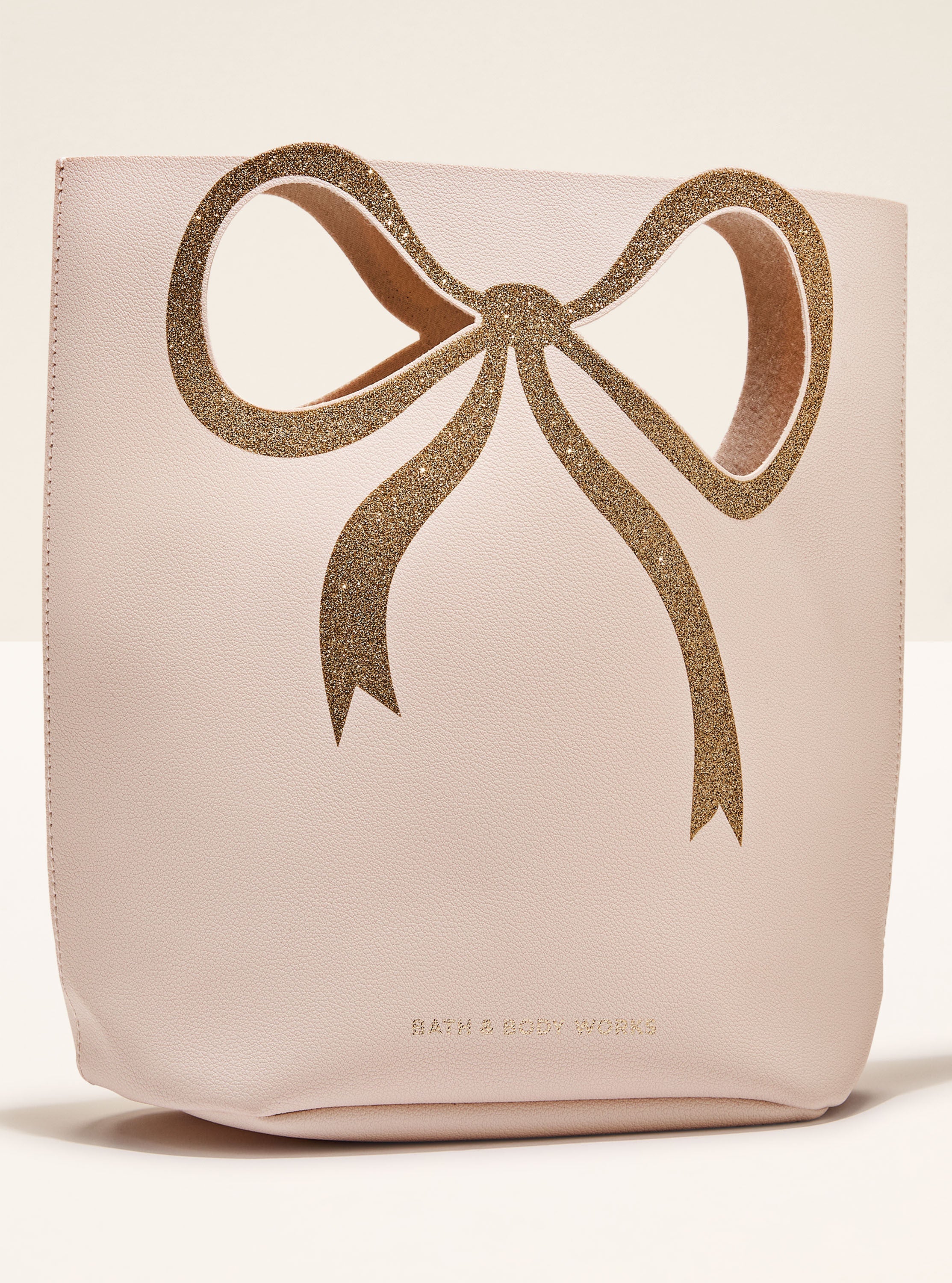 Gold Bow Gift Bag