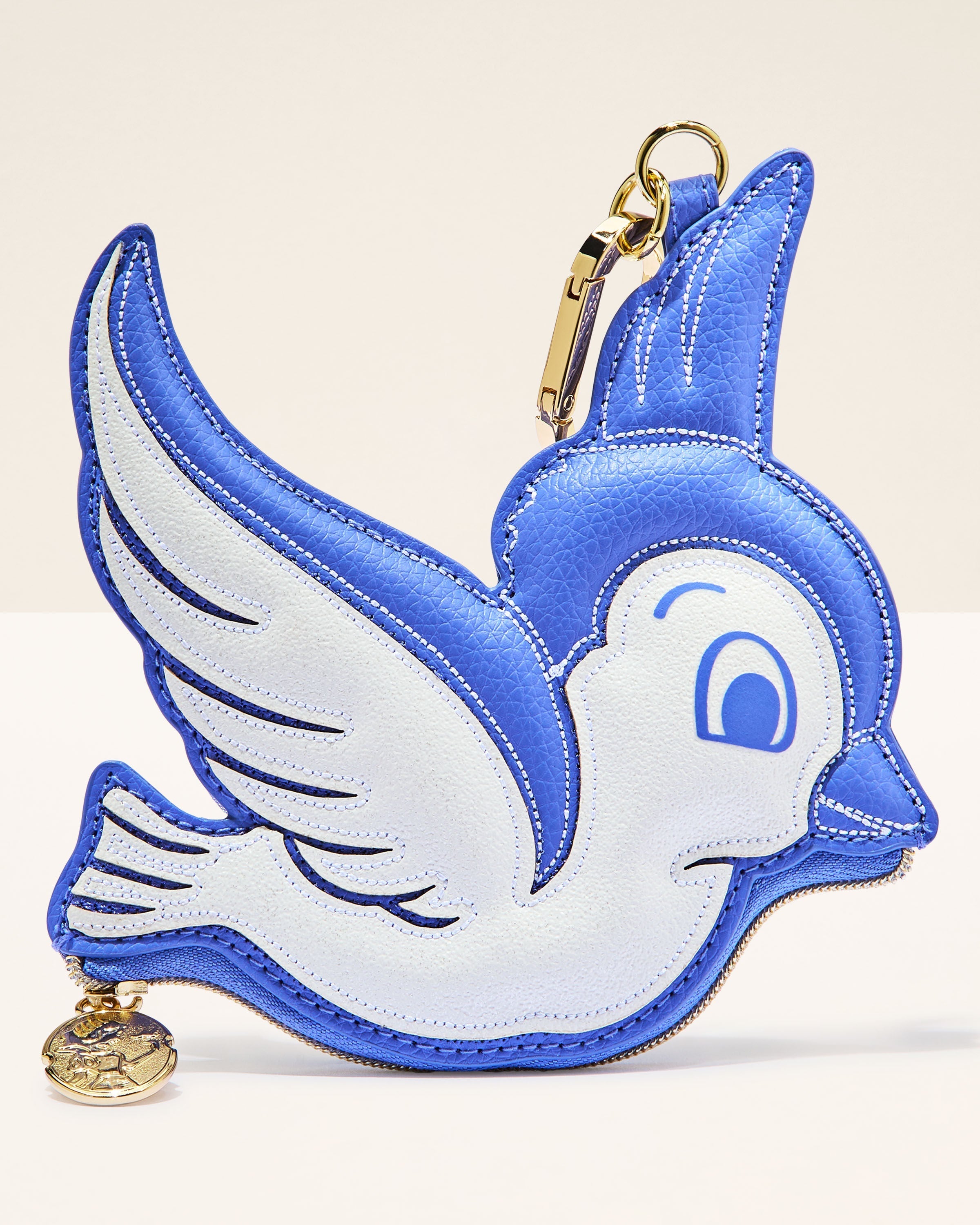 Snow White Blue Bird Coin Purse