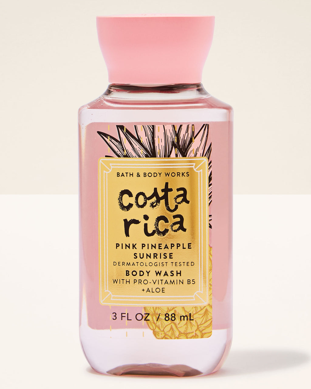 Pink Pineapple Sunrise Travel Size Body Wash