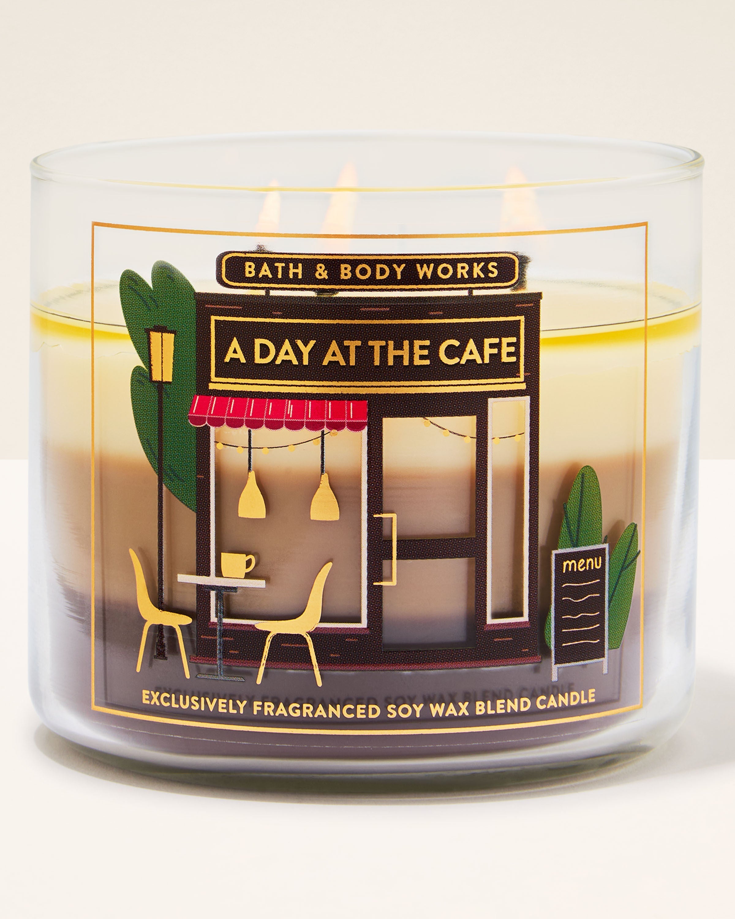 A Day At The Cafe 3-Wick Candle