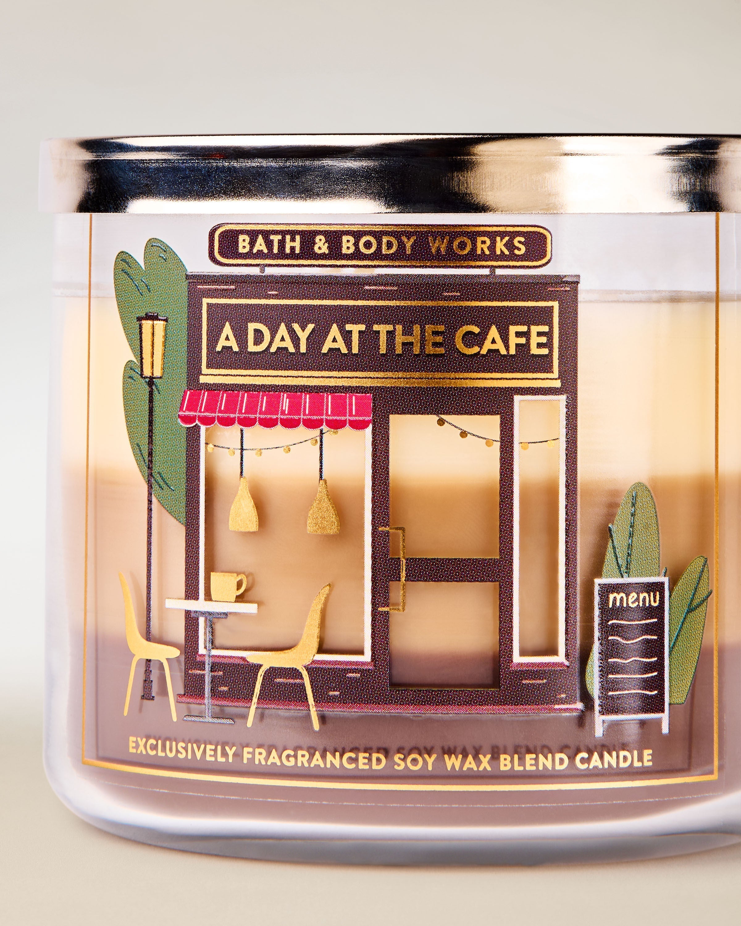 A Day At The Cafe 3-Wick Candle