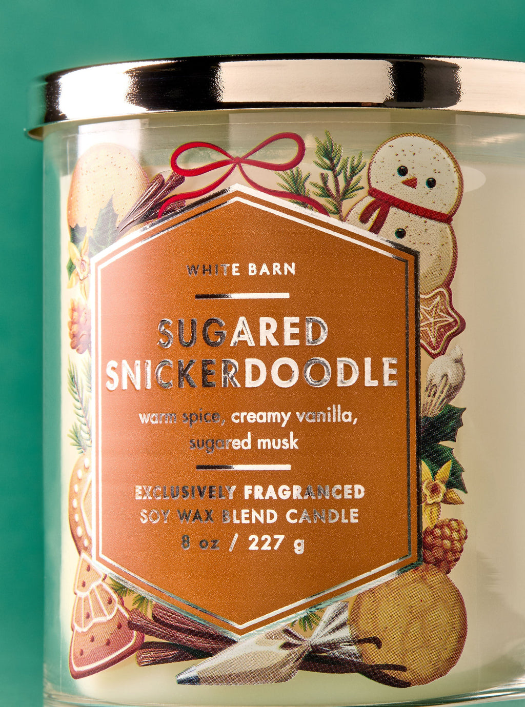 Sugared Snickerdoodle Single Wick Candle