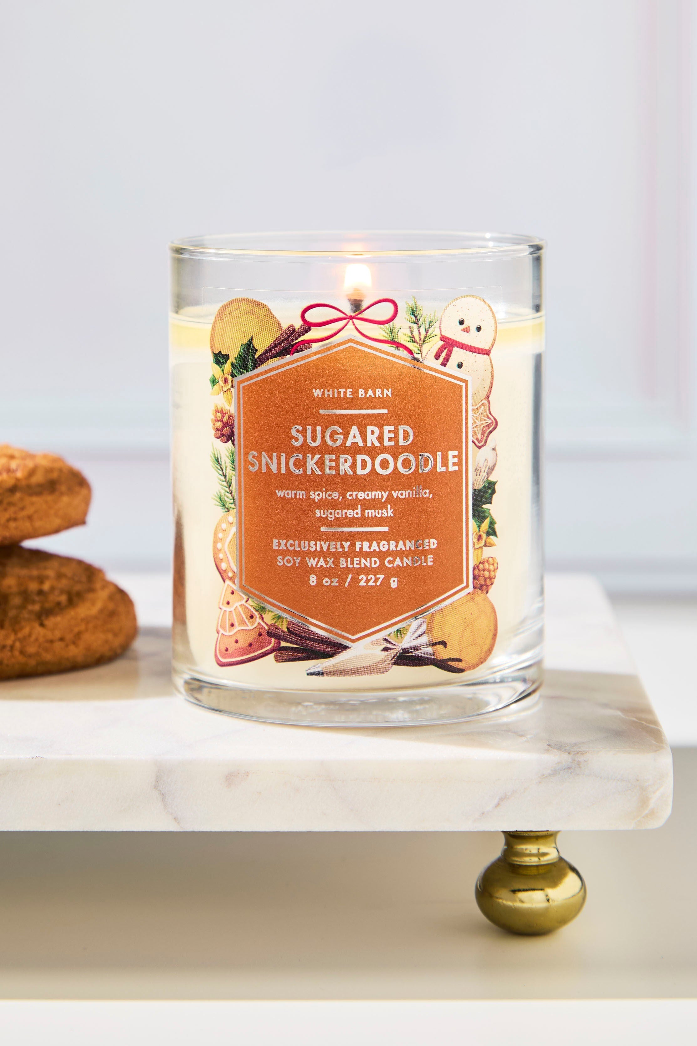 Sugared Snickerdoodle Single Wick Candle