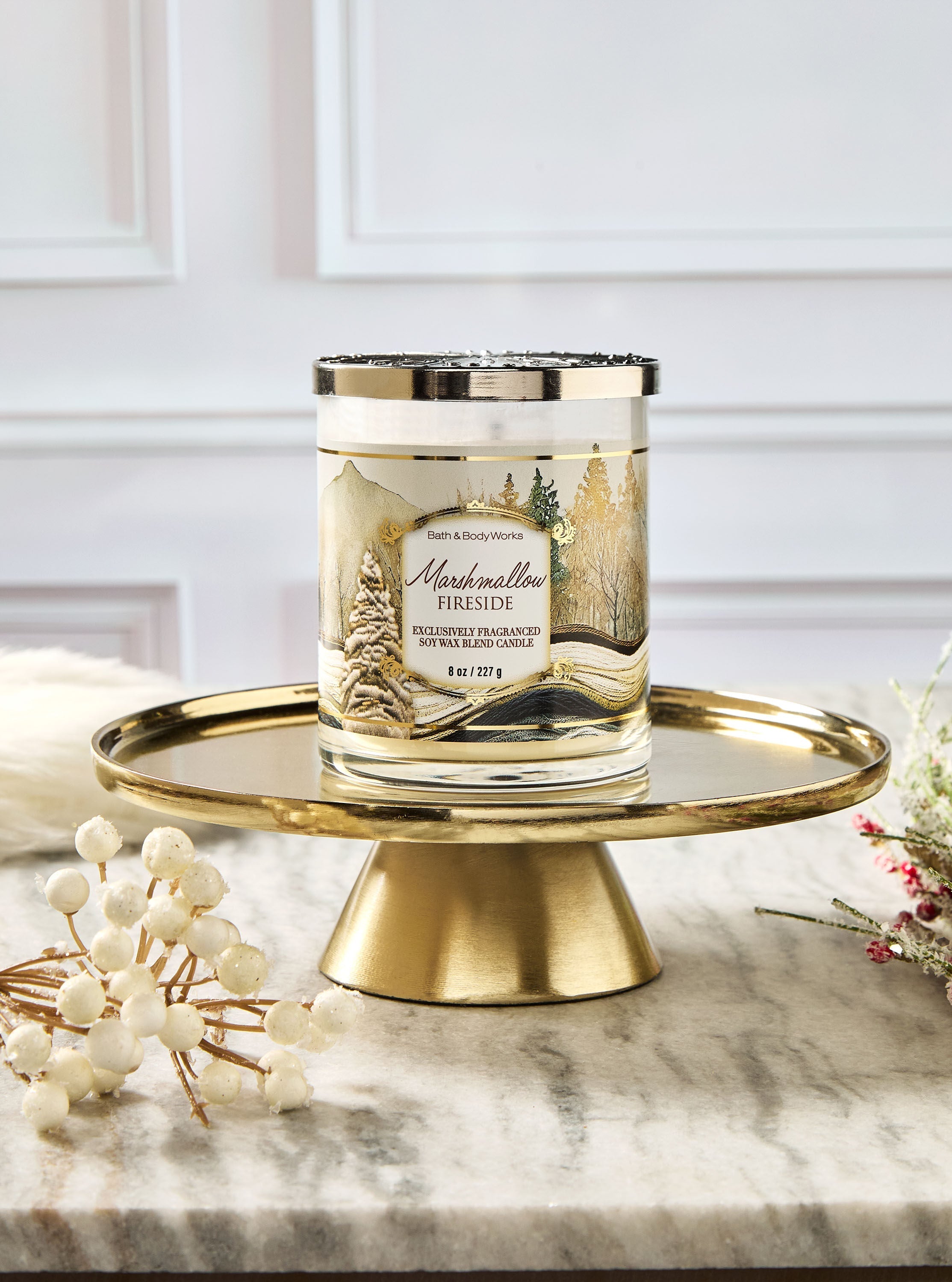 Marshmallow Fireside Single Wick Candle