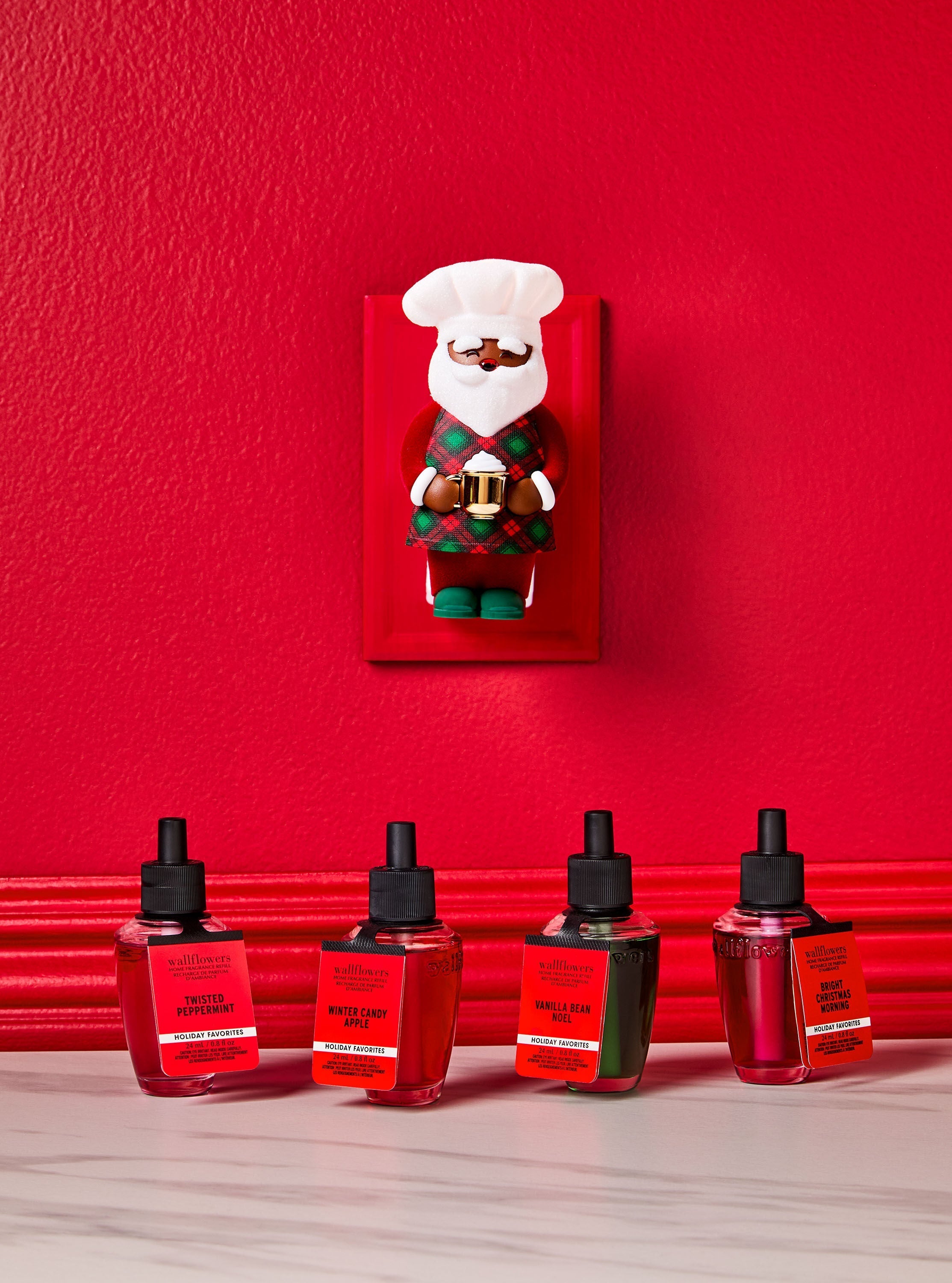 Baking Santa Nightlight Wallflowers Fragrance Plug