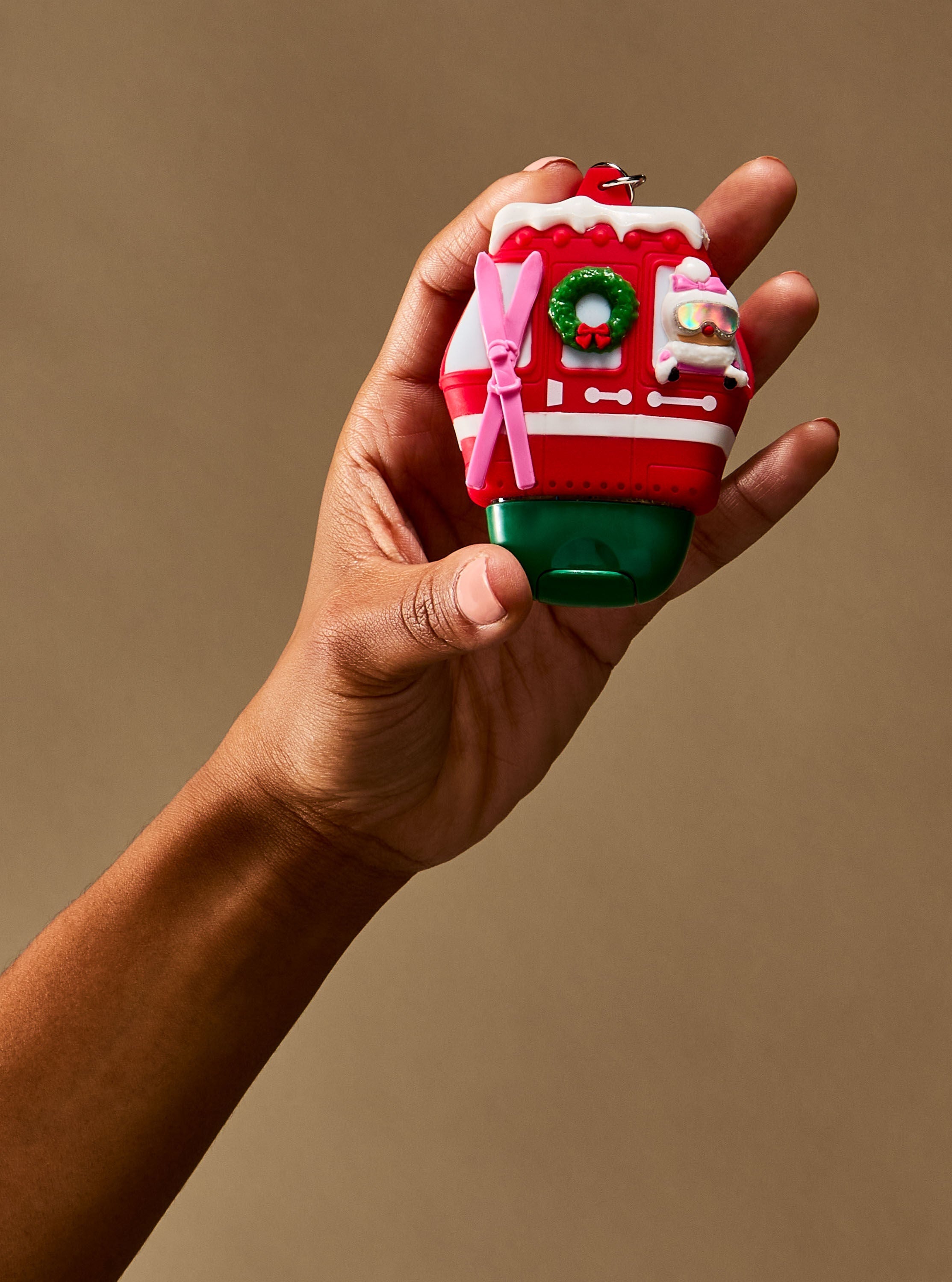 Mrs. Claus Ski Gondola PocketBac Holder