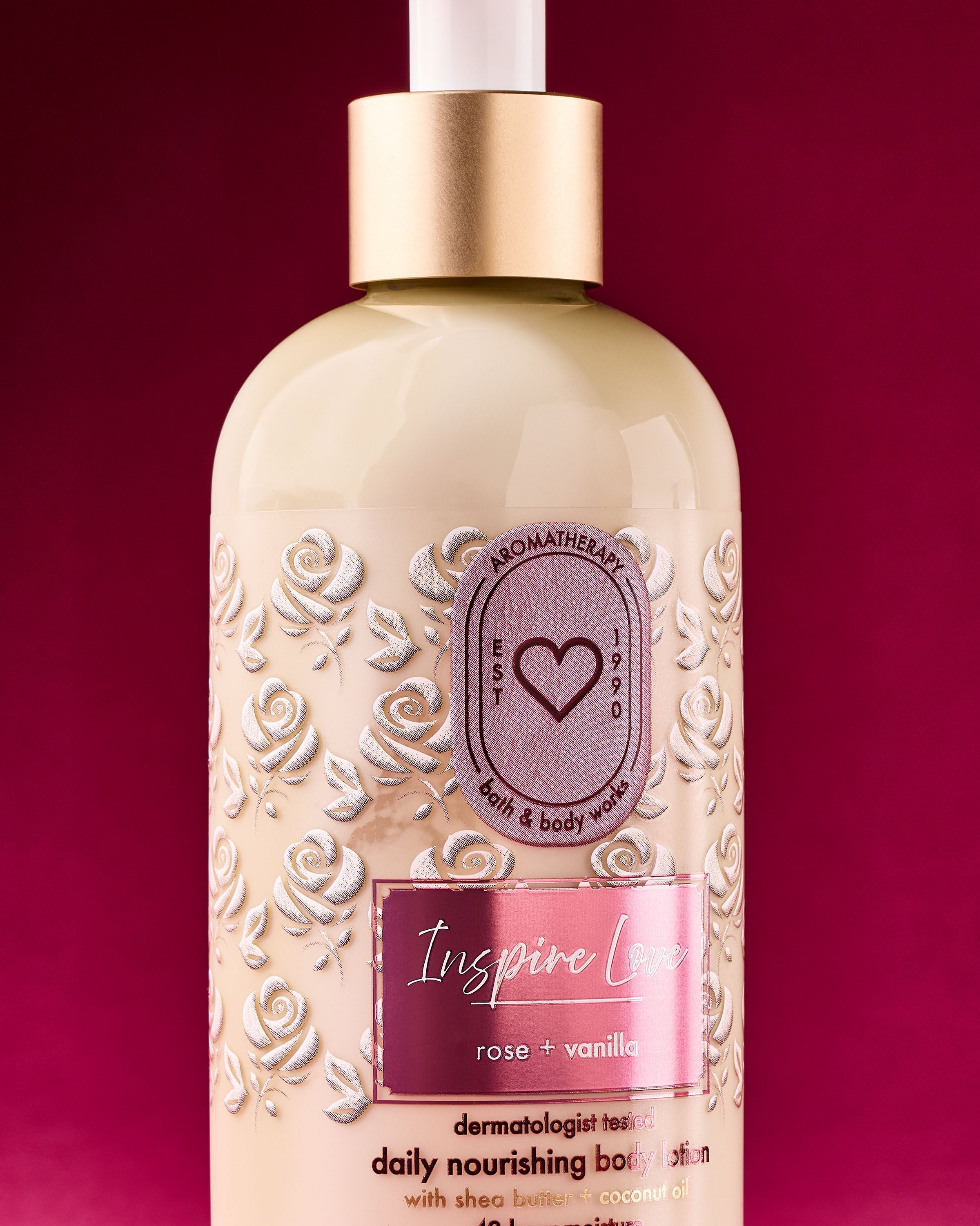 Rose Vanilla Moisturizing Body Lotion