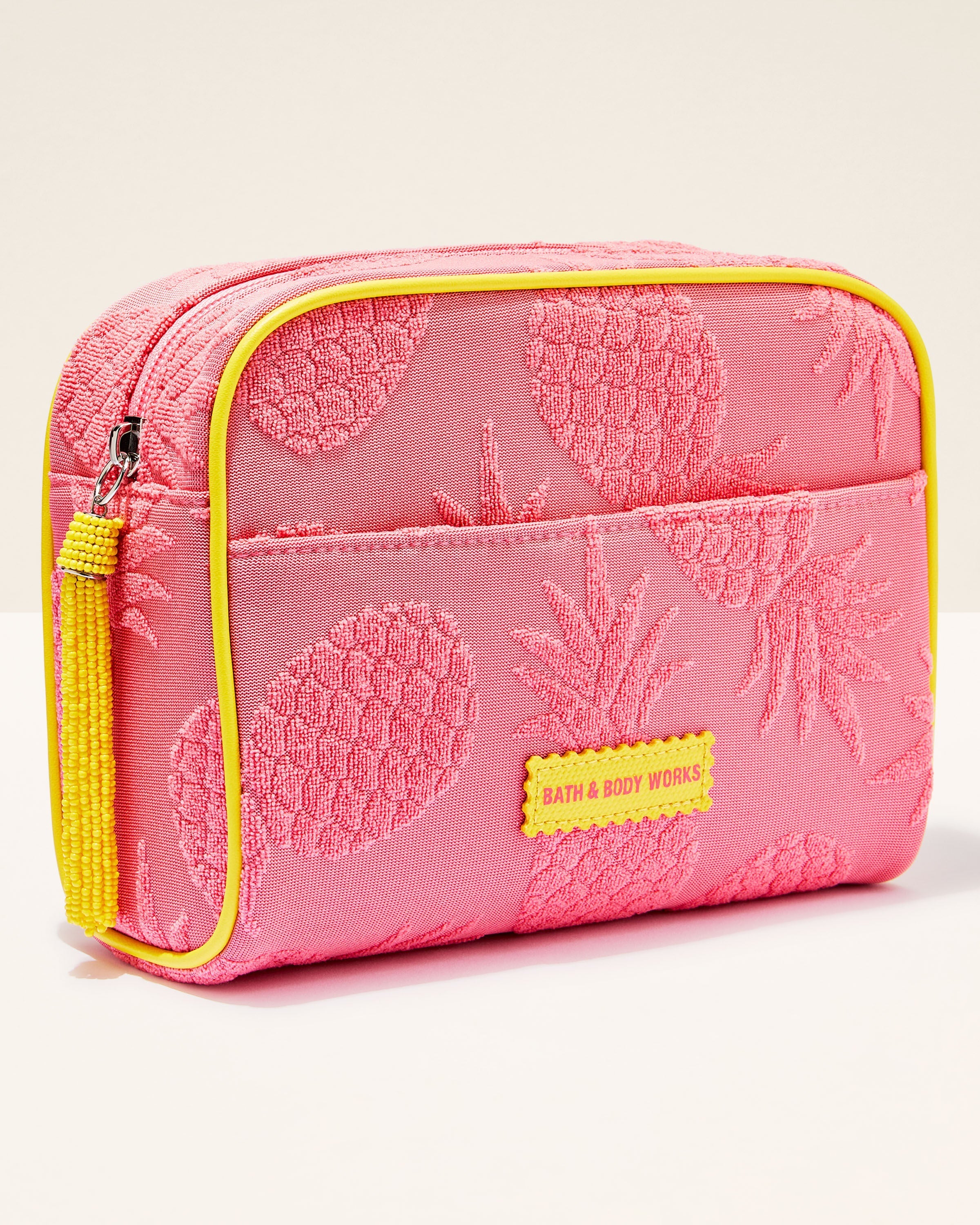 Pink Pineapple Cosmetic Bag