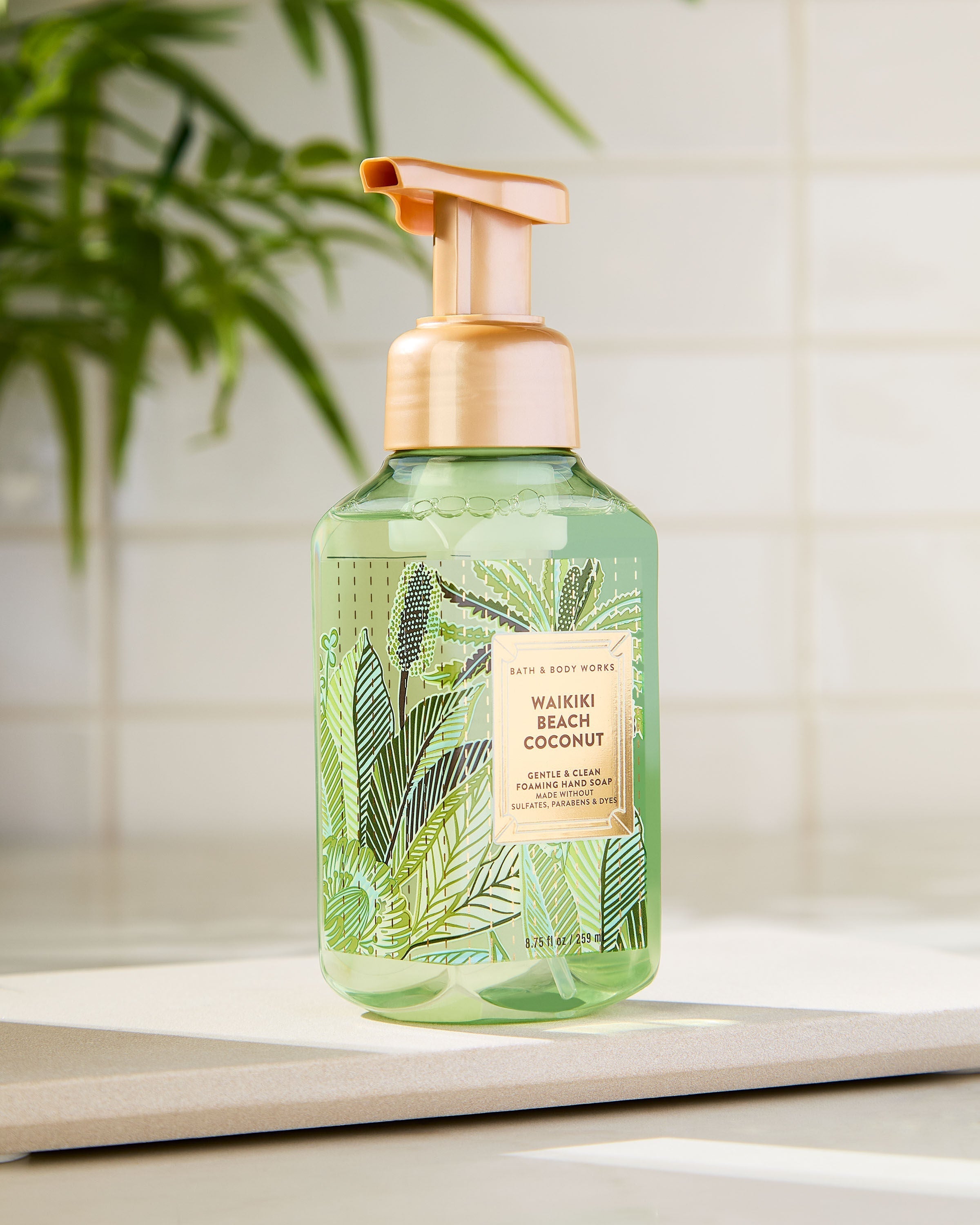 Waikiki Beach Coconut Gentle & Clean Foaming Hand Soap