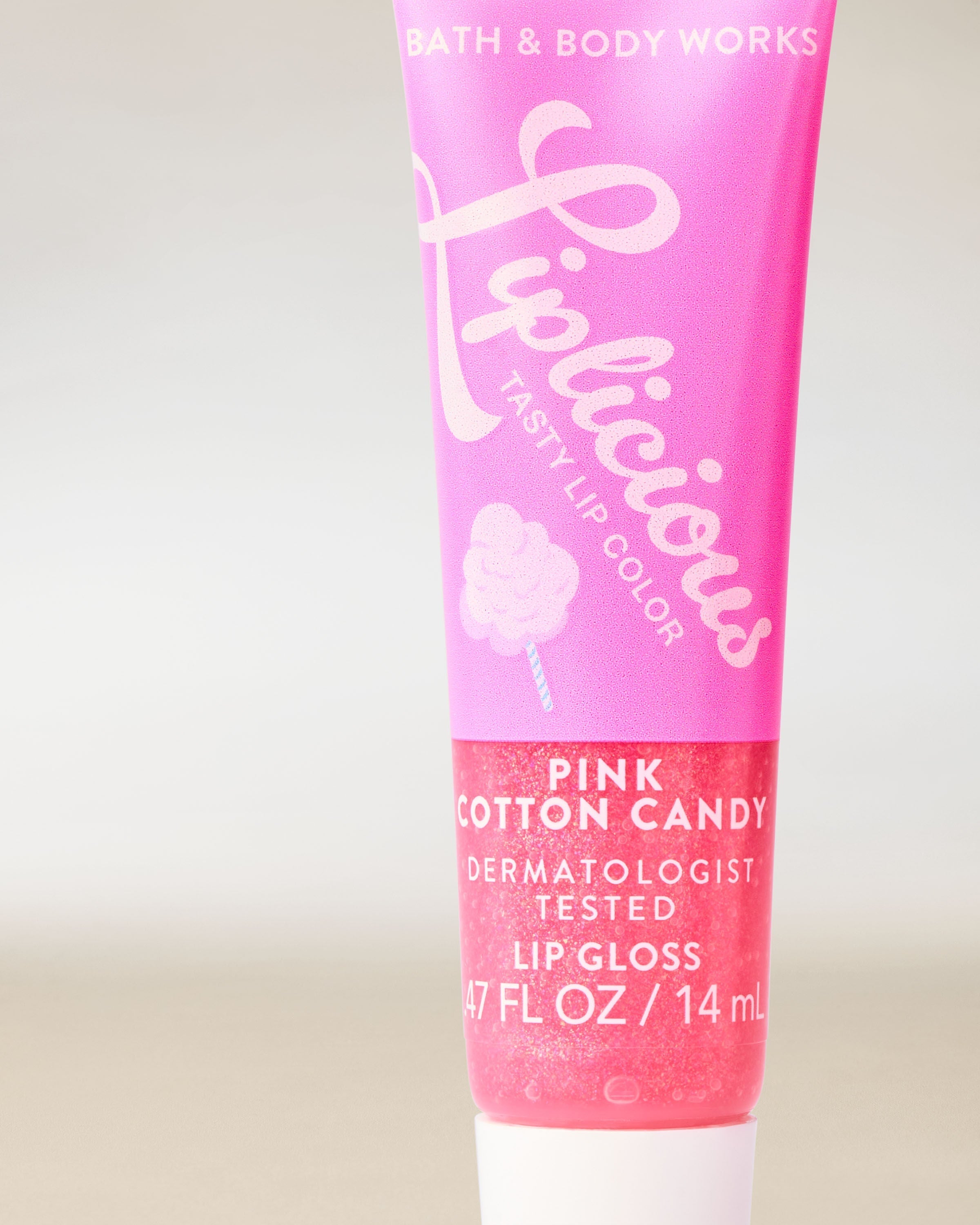 Pink Cotton Candy Lip Gloss